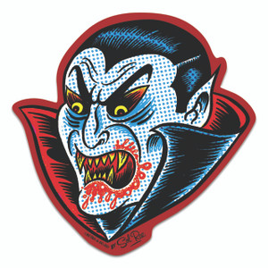 Drac Head Vinyl Sticker Drac Head Vinyl Sticker