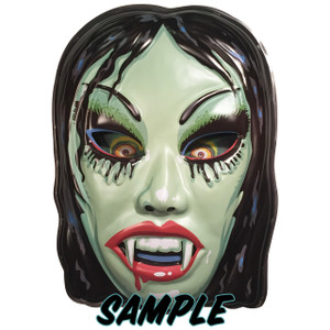 Original Vampyra Girl 3-D Wall Decor w/Eyes - Sample Original Vampyra Girl 3-D Wall Decor w/Eyes - Sample