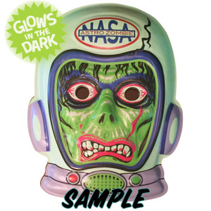 Original Radioactive Astro Zombie 3-D Wall Decor - Sample Original Radioactive Astro Zombie 3-D Wall Decor - Sample