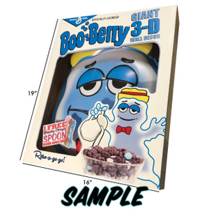 General Mills Boo Berry 3-D Wall Decor - Sample General Mills Boo Berry 3-D Wall Decor - Sample