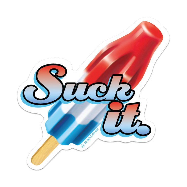 Suck It Vinyl Sticker