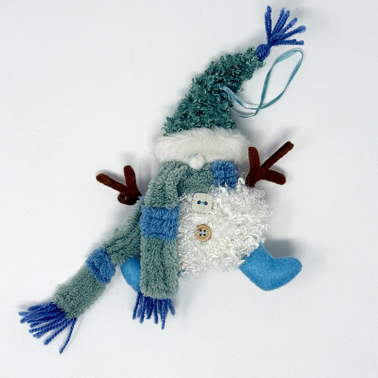 Christmas Misfits Frostbite the Snowman Plush Ornament Sample