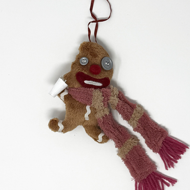 Christmas Misfits Crumbsby the Gingerbread Plush Ornament Sample