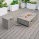 Direct Wicker New Outdoor Cement Fire Pit Table