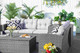 Details of Outdoor Patio Furniture Set Seating Sofa Set 