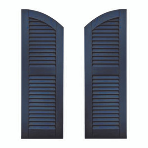 Classic Collection Arch Top Louvered Shutters