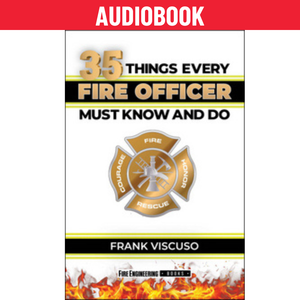 35 Things Every Fire Officer Must Know and Do - Front Cover