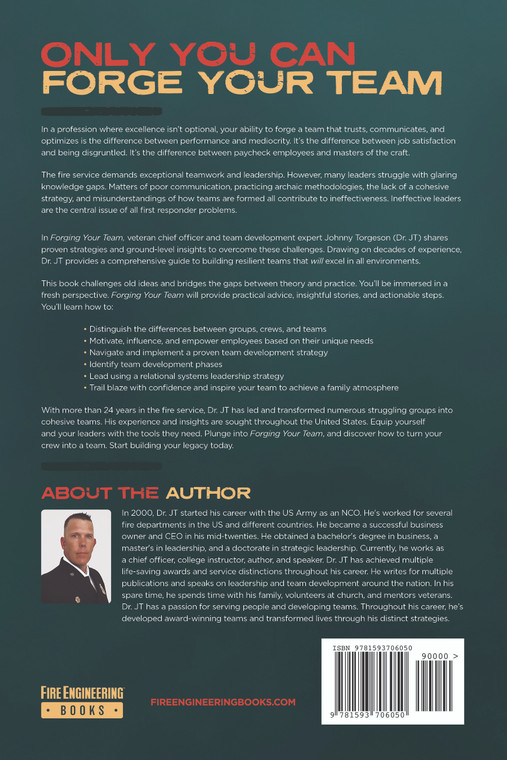 Forging Your Team - Back Cover