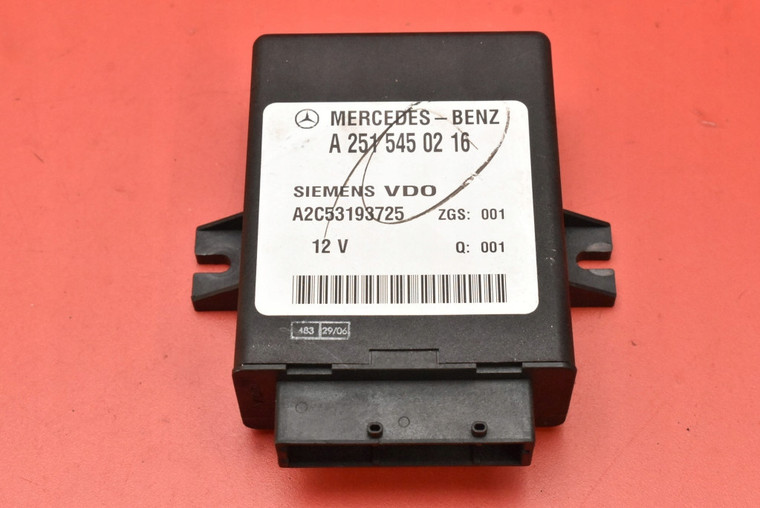 MODUL RIADIACEJ JEDNOTKY ZAVESENIA A2515450216 MERCEDES R-CLASS W251 3.0 CDI 224KM