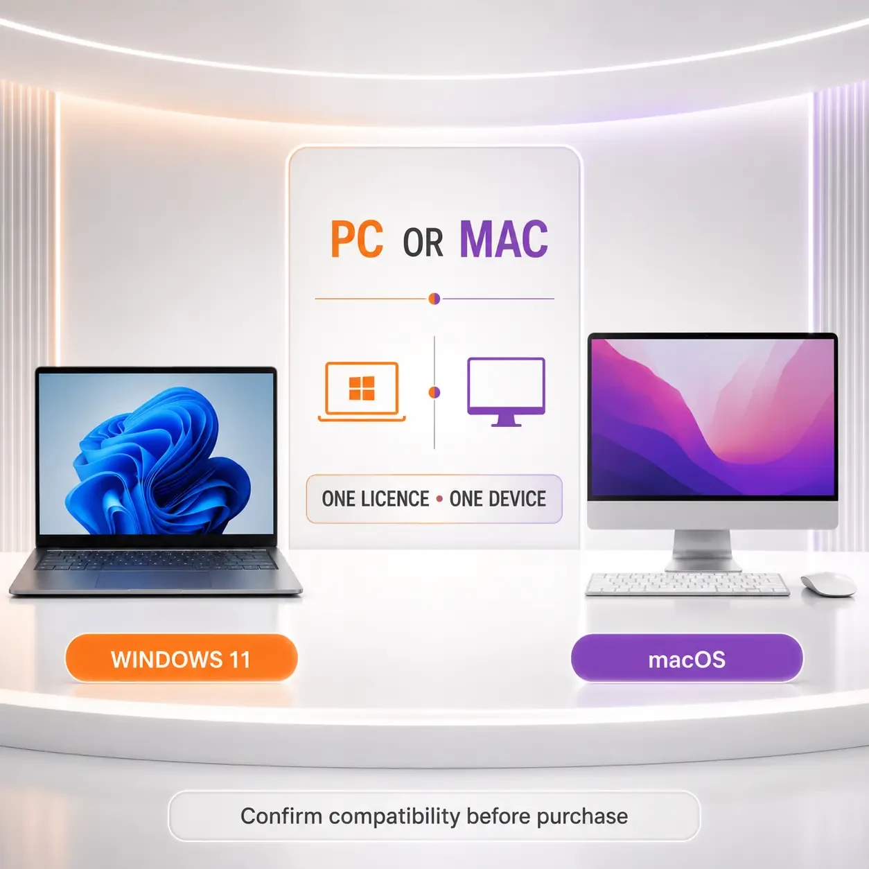 Microsoft Office Home and Business 2024 compatibility for one Windows 11 PC or Mac