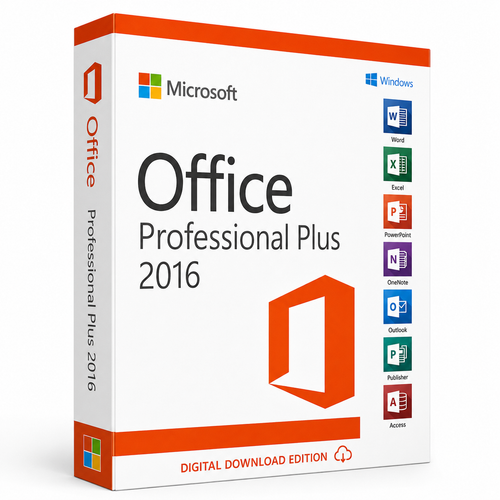 Genuine MS Office 2016 Professional Plus (For Windows PC only)