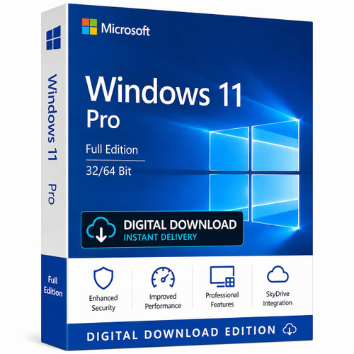 Genuine Microsoft Windows 11 Professional 32/64 Bit Full Version