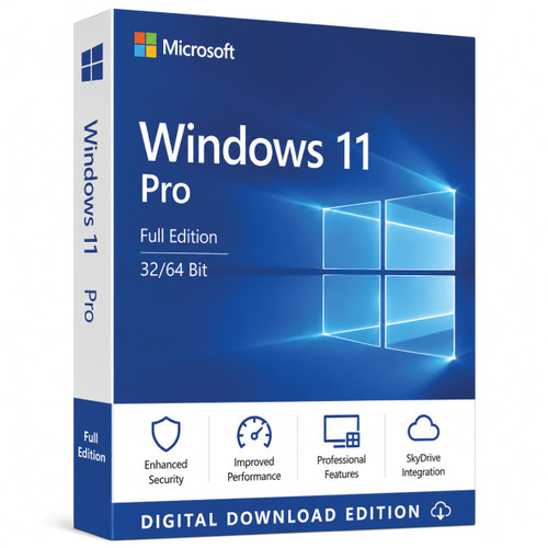 Microsoft Windows 11 Professional License | Genuine Windows 11 Pro for Business & Professional Use