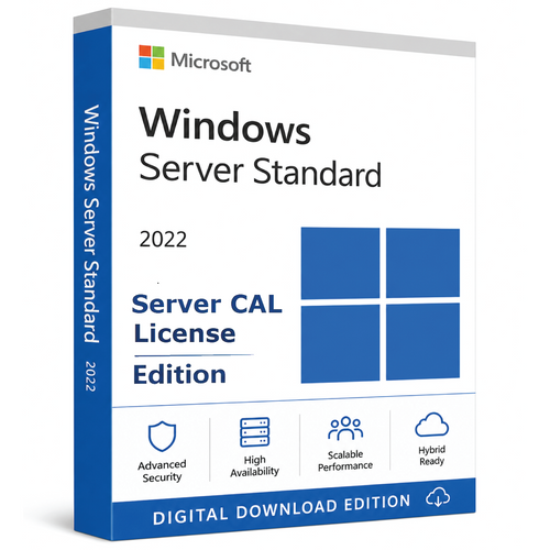 Microsoft  Windows Server 2022 Standard (Sever CAL License) Edition