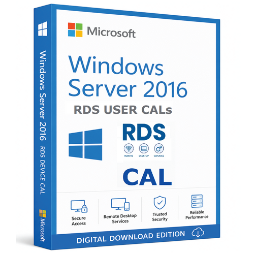 Microsoft Windows Server 2016 Standard / Datacenter RDS 50 User  CALs