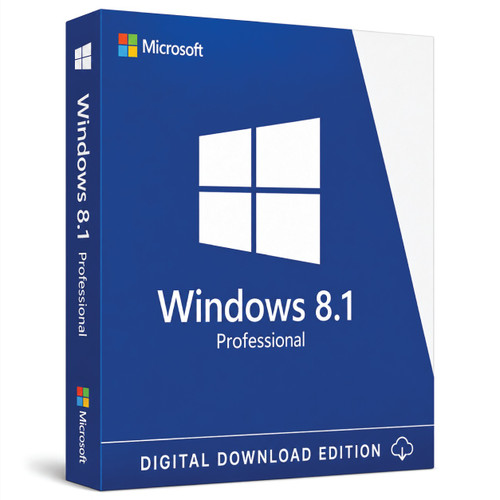Microsoft Windows 8.1 Pro (32/64 bit ) Full Edition