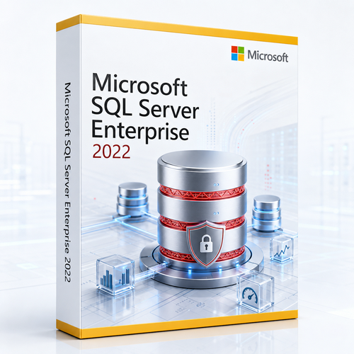 Microsoft SQL Server 2022 Enterprise — Per Core License, Unlimited Users & Devices