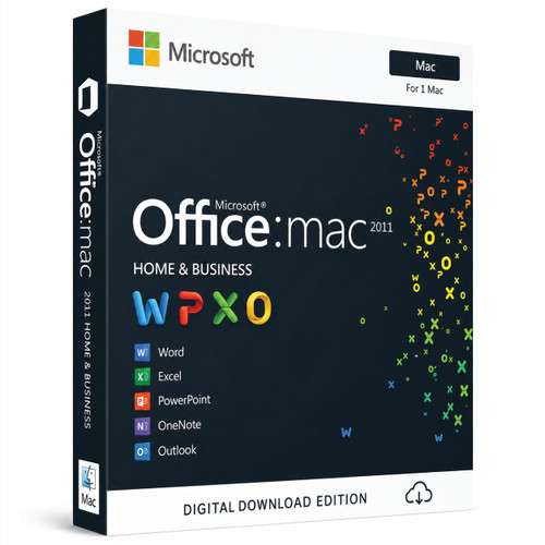 Microsoft Office 2011 Home & Business for 1 Mac