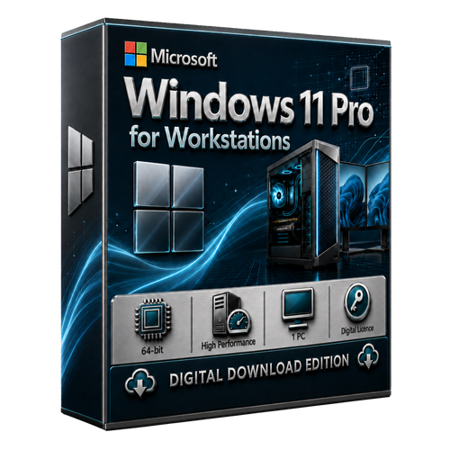 Microsoft Windows 11 Pro for Workstations - 64-bit | 1 PC