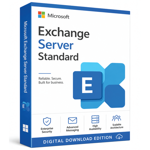Microsoft Exchange Server Standard 1 User CAL License & Software Assurance Open Value 3 Year
