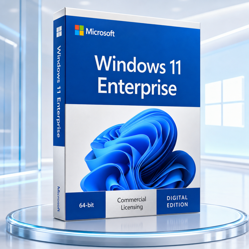 Microsoft Windows 11 Enterprise commercial licence 64-bit product image