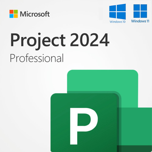 Genuine Microsoft Project 2024 Standard (32/64 bit) (AI