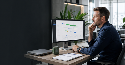 Microsoft Project Professional 2024 project planning and timeline workspace