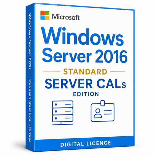 Microsoft Windows Server 2016 Standard Server CALs Edition