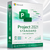 Microsoft Project 2021 Standard for Windows one-time purchase premium 3D digital download box with Gantt charts, resources and progress reporting.