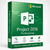 Microsoft Project 2016 Professional digital download edition 3D software box with project management, task scheduling, resource management and progress tracking icons.