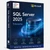 Create a refined enterprise data engine from luminous SQL-blue database layers, vector nodes, embedding clusters, semantic retrieval paths, and governed relational structures. Show vector intelligence and relational governance as one coherent system using polished glass, satin metal, and controlled emissive light.