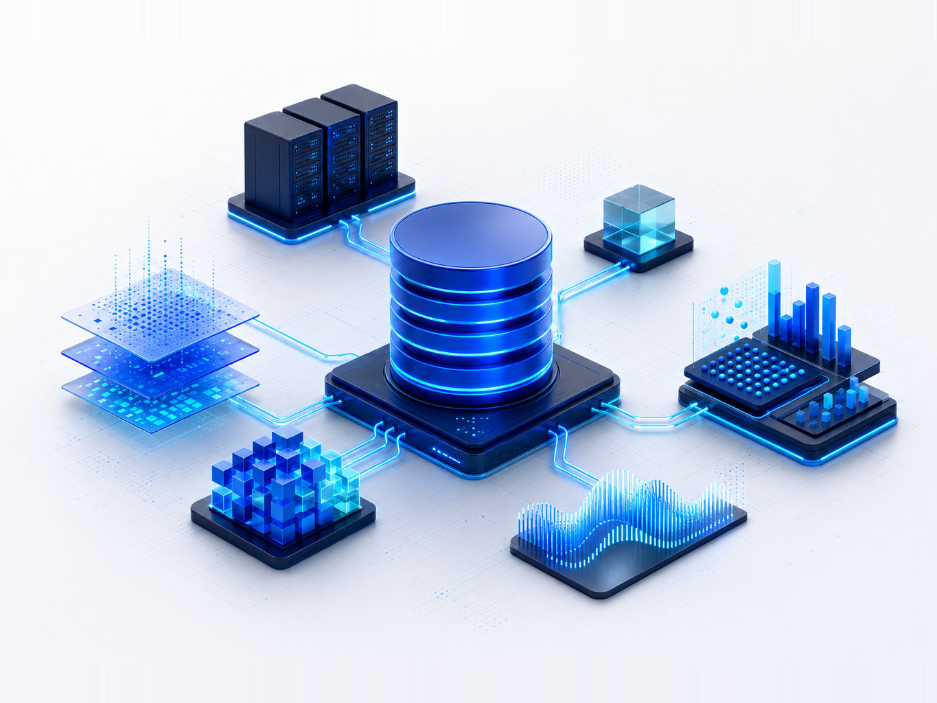 Intelligent query processing and connected data platform