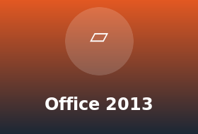 Office 2013 graphic