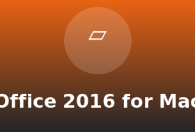 Office 2016 Mac graphic