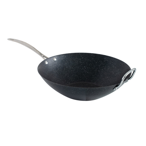 Basalt Ceramic 14" Wok
