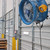 High Velocity Fan  + LED Dock Light High Velocity Fan  + LED Dock Light