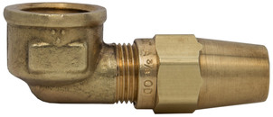 D.O.T. Air Brake Fittings - for Copper Tubing Female Elbow
