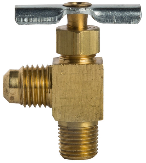 Angle Needle Valve - Flare to Male Pipe