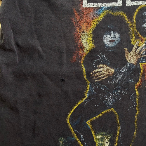Vintage Kiss Graphic Heavy Metal Tag Tee - M