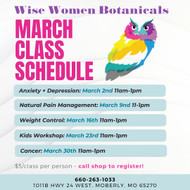 March  Class Schedule