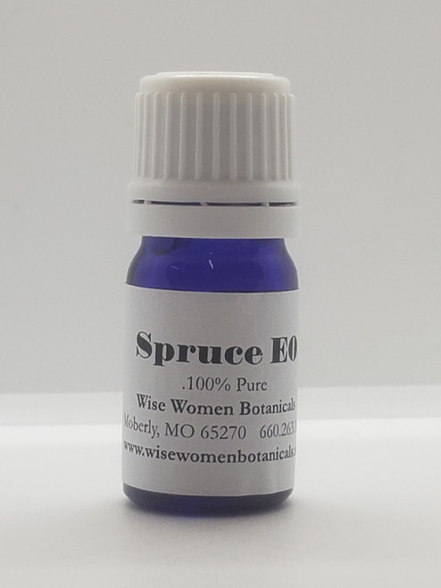 100% Pure and Therapeutic Spruce Black Essential Oil.