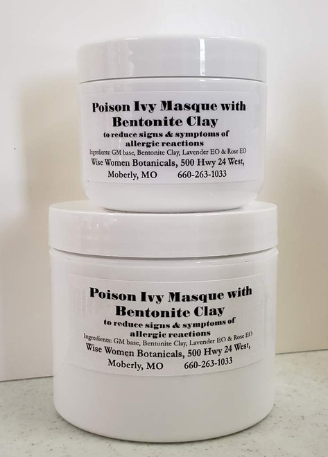 Poison Ivy Masque w/ Bentonite Clay