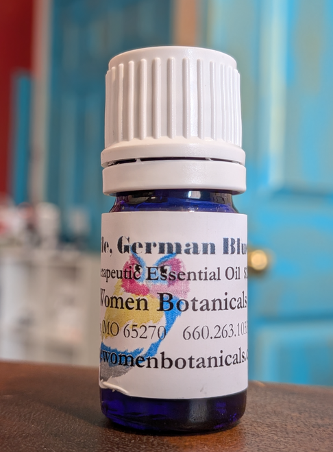 German Blue Chamomile Essential Oil bottle