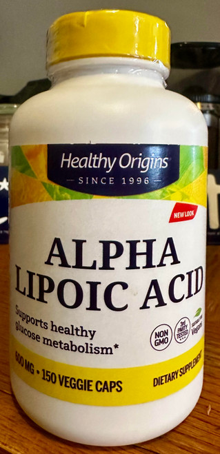 Alpha Lipoic Acid by Healthy Origins