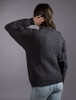 Women's Merino Aran Sweater - Derby