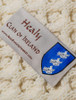 Healy Clan Scarf - Label