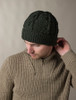 Merino Honeycomb Hat - Army Green