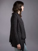 Waterfall Cable Cardigan - Anthracite