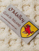 O'Malley Clan Scarf - Label