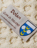 Dolan Clan Aran Throw - Label